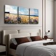 thumbnail image 3 of Wall Decor For Living Room Canvas Wall Art For Bedroom Modern Bathroom Room Home Decor Field Scenery Wall Paintings Abstract Wall Pictures Office Decoration Framed Prints Artworks 3 Piece, 3 of 6
