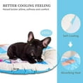 thumbnail image 2 of PENGXIANG Dog Cooling Mat Summer Pet Self Cooling Pad for Small Medium Dogs Cats Summer Reusable Pet Training Pad Non Toxic & Pressure Activated  No Water Electricity or Refrigeration Nee, 2 of 7