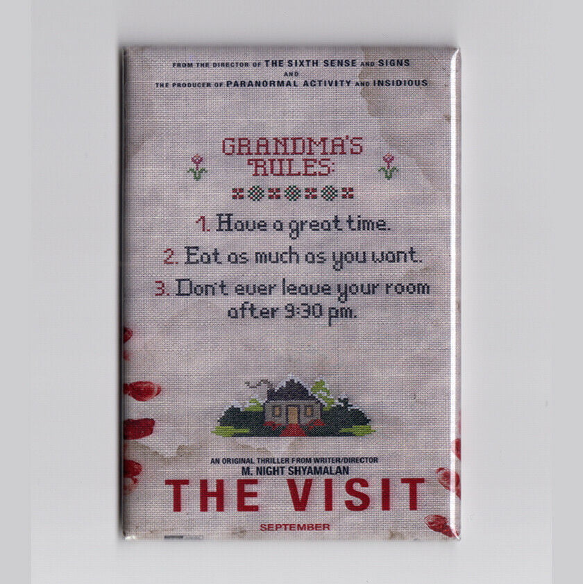 Details about   THE VISIT - 2" x 3" MOVIE POSTER MAGNET 2015 m night shyamalan horror 