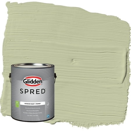 Glidden Spred Sage Splendor / Green, Flat Interior Paint with Primer, 1 Gallon