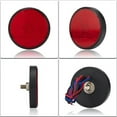 thumbnail image 2 of POSSBAY 2 Pcs Motorcycel Front Fork Cover Reflector Light For Honda Chopper Cafe Racers, 2 of 4