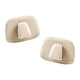thumbnail image 1 of 2 ganchos para techo de coche, ganchos para colgar ropa, embellecedores de PP, accesorios para coche Beige, 1 of 9