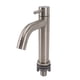 thumbnail image 4 of Grifo de cocina con un solo orificio, grifo de fregadero frío de acero inoxidable con manguera para baño, hogar, Hotel, caño doblado, 4 of 5