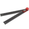 thumbnail image 1 of Electronic Goniometer High Accuracy 360 Degrees Stainless Steel Digital Instrument Angle Inclinometer300mm, 1 of 7