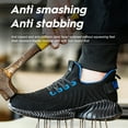 thumbnail image 4 of Tanleewa Steel Toe Safety Shoes for Men Women Work Sneakers Lightweight Nonslip Work Shoes, 4 of 8