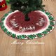 thumbnail image 4 of FloreceBien 60 cm Nuevo árbol de Navidad vestido estampado árbol fondo decoración suministros navideños adornos, 4 of 6