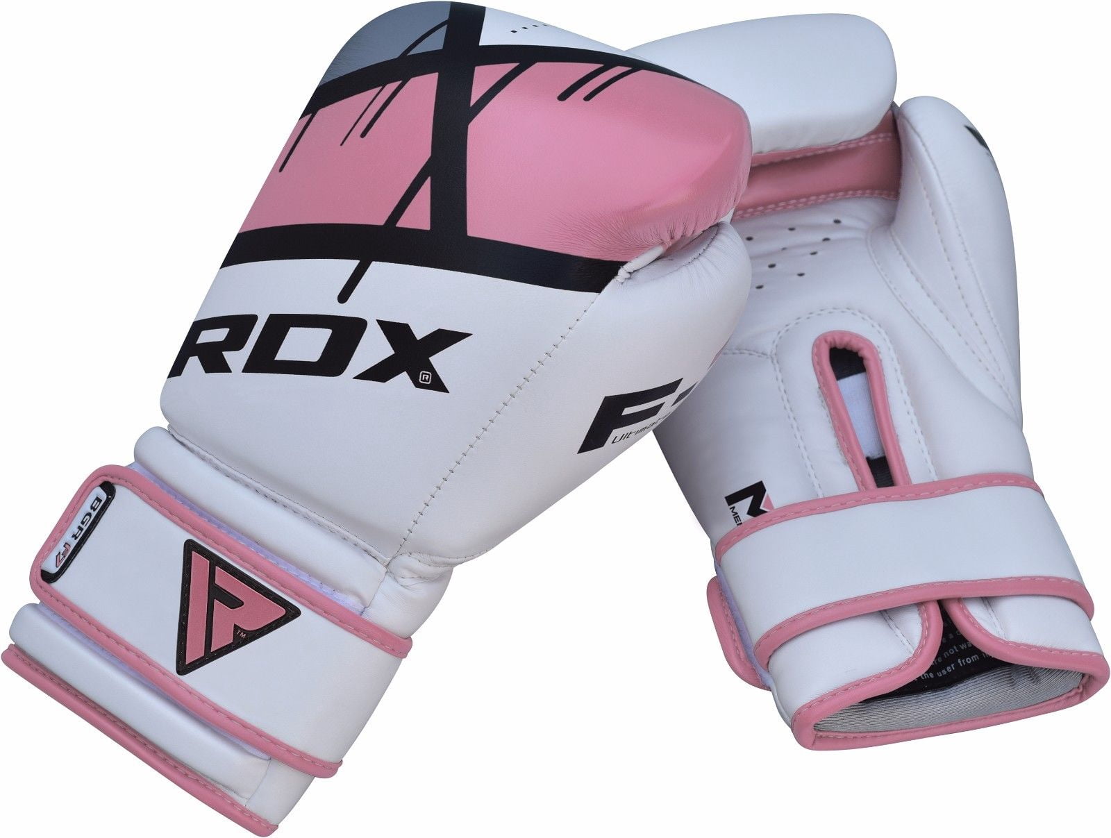 RDX Boxing Gloves for Training Muay Thai Maya Hide Leather Mitts for Fighting, Kickboxing, Sparring EGO Gloves for Punch Bag, Focus Pads, Thai Pad, Grappling Dummy and Double End Ball Punching