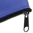 thumbnail image 3 of LABSERRON 2pcs Zipper Cash Wallet Blue Fake with Clear Window for Document Management, 3 of 7