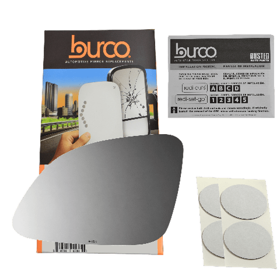 Burco 4853 Driver Side Replacement Mirror Glass Compatible with 2022-2023 Chevy Bolt EUV