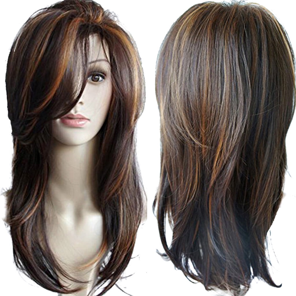Ikevan Short Wig Front Wavy Black Women Red Synthetic Wigs Rose Net Hot -  