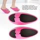 thumbnail image 4 of Pantuflas Adelgazantes Para Mujer, Pantuflas Duraderas Para Adelgazar Piernas, Rosa Roja Reduce El Dolor De Talón Mejora La Postura De La Columna Relaja Los Pies Para Mujer Amonsee No, 4 of 7