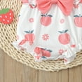 thumbnail image 6 of Baby Girls Sets Clothing Fruits Prints Short Sleeve Ruffles Jumpsuits & Rompers Clothes Daily-Wear, 6 of 6