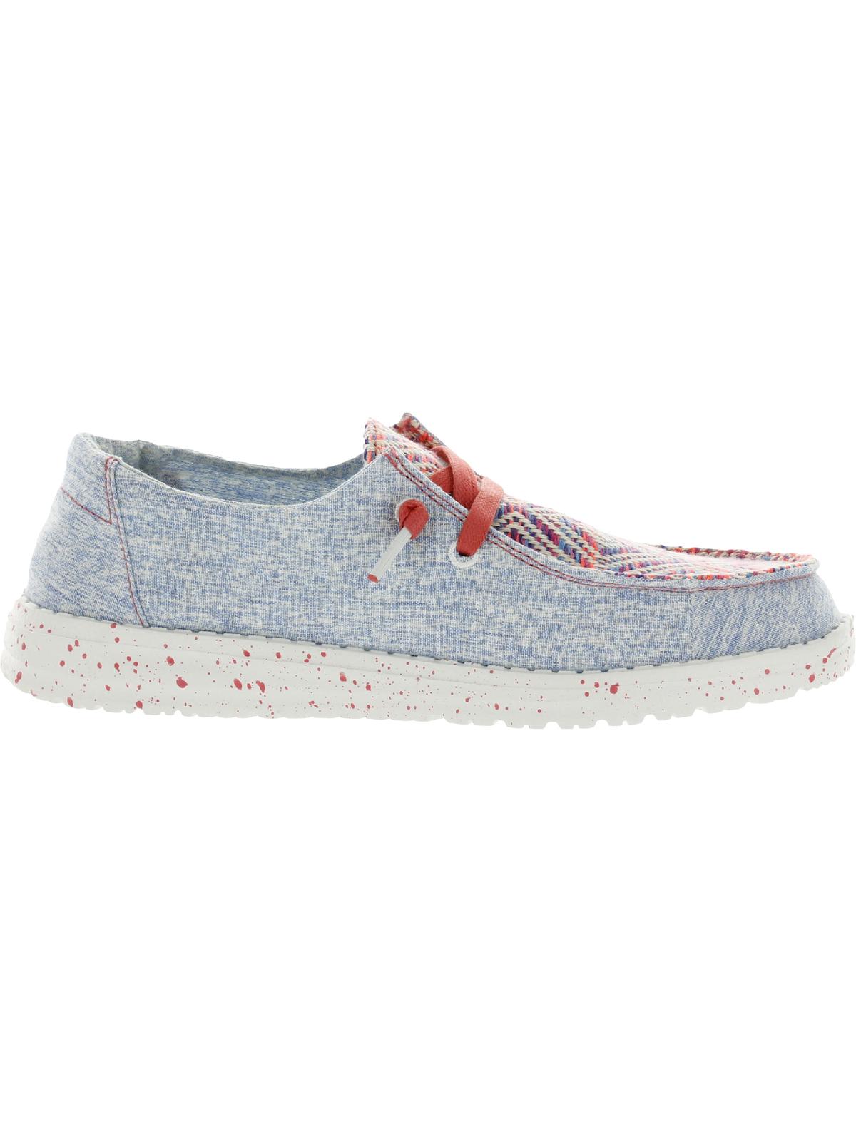 Lightweight Slip On Loafer Shoes Blue 