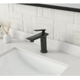 thumbnail image 2 of YZZY Bathroom Sink Faucet Single Lever Black Basin Faucet Single Hole 1 Handle Bathroom Vanity Faucet, 2 of 5