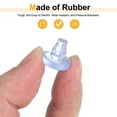 thumbnail image 3 of 30Pack Glass Top Table Bumpers with Stem for 7mm Hole, Clear, 3 of 6