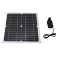 thumbnail image 2 of Solar Water Pump Kit 50W Solar Panel 22W Water Fountain Pump with Battery Box Timing Controller DC12V, 2 of 22