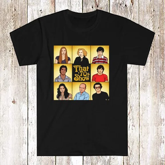 VINTAGE That '70s Show Men's Black T-Shirt Size S-5XL