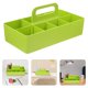 thumbnail image 2 of Caja de almacenamiento portátil con compartimentos, cesta organizadora de escritorio, 2 of 6