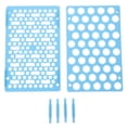 thumbnail image 2 of Miangastore Detachable Centrifuge Tube Rack For 10ml 15ml Centrifuge Tubes 50 Holes Test Tube Holder Stand For Laboratory Plastic Test Tube Rack Organizer, 2 of 9