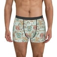 thumbnail image 7 of Disketp Cute Owl Men's Boxer Briefs,Soft and Breathable Cotton Underwear with ComfortFlex Waistband, 7 of 7