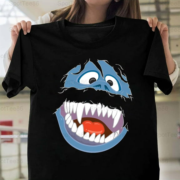 Abominable Bumble Funny Rudolph Christmas Parody Retro Holiday Graphic V15046 Unisex T-Shirt, Up to Size 5XL