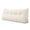 Ivory, variant on Bed Wedge Pillow for Headboard Soft Triangular Bed Rest Pillow Filled with Cotton Large Headboard Cushion with Back Support for Sitting Up in Bed