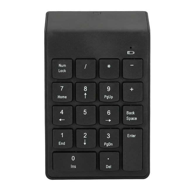 Clavier, Pavé Numérique, USB 2.4GHz pour PC/bureau Noir Bureau Maison Noir