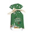 thumbnail image 4 of 50 Pack of Drawstring Christmas Gift Bags, Aluminum Foil Gift Bags for Holidays, Perfect for Christmas Party Gifts and Candy, Durable and Reusable Packaging for Your Festive Gifts, 4 of 4