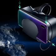 High Performance VR Headset with Adjustable Features and Game Controller
