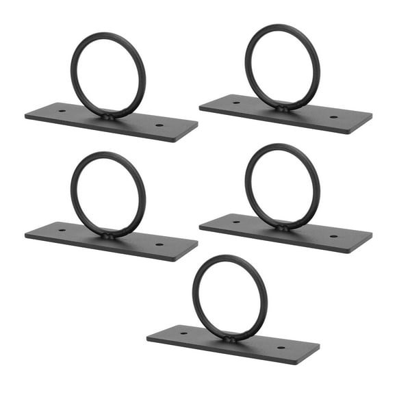 Hanging Rope Fence Bracket, Wall Mount Sturdy 5pcs Decorative Rope Supports Holders for Hanging Plant
