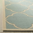 thumbnail image 3 of Safavieh Linden Ognena Geometric Indoor/Outdoor Area Rug, Aqua/Cream, 9' x 12', 3 of 8