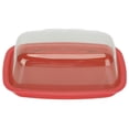 thumbnail image 3 of Bandeja para mantequilla BuyWeek caja de almacenamiento curva Soporte para queso estética elegante, 3 of 12