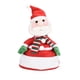 thumbnail image 5 of sweethay Sombrero de muñeca de Navidad de dibujos animados para exteriores, juguete de peluche que brilla cantando, , juguetes encantadores, Kits de decoración para fiestas Papá Noel, 5 of 6
