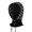 Black, variant on Krdevn Hooded Scarf for Women, Knit Hood Hat with Attached Neck Warmer Gaiter and Drawstrings, Button Winter Hood Cap for Cold Weather Outdoor Commute