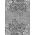 thumbnail image 2 of Addison Rugs Chantille Indoor/Outdoor Transitional Floral Pewter Washable Rectangle Rug, 10' x 14', 2 of 6