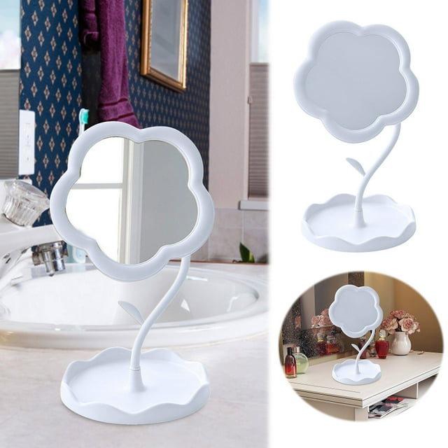 Coiffeuse en Forme de Fleur pour Bureau et Chambre Salon Minimaliste