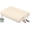Cream, variant on Royale Linens 100% Organic Cotton Fitted Sheet - Percale Weave - Super Soft Deep Pocket Bottom Sheets - Cream Elastic Sheet Twin XL Size - Twin XL Fitted Sheets Only - (39"x80"+15", Cream)