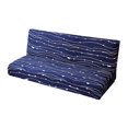 thumbnail image 2 of Housse de Canapé Extensible Ajustée en Polyester Spandex, Canapé-Lit Pliant Sans Accoudoirs, Canapé en Spandex Lavable, Housse de Canapé Sans Accoudoirs E, 2 of 8