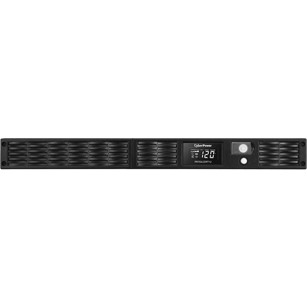 CyberPower Smart App Sinewave PR750LCDRT1U - UPS - 600 Watt - 750 VA