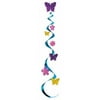 Beistle Flower And Butterfly Whirls Streamers Hangers Decoration 3 Pack