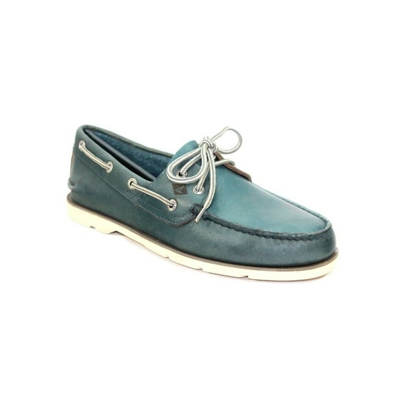 Sperry Top-Sider Men's Leeward 2-Eye Blue Boat Shoe 15M