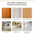 thumbnail image 5 of Decontamination Mopping Sheets, 200 Count 2 Pack, Floor Cleaner for Mopping, Multi Surface Cleaner, Microfiber Mop Pads, Vinyl Floor Cleaner, Portable Stain-Removing Brightening, 5 of 6