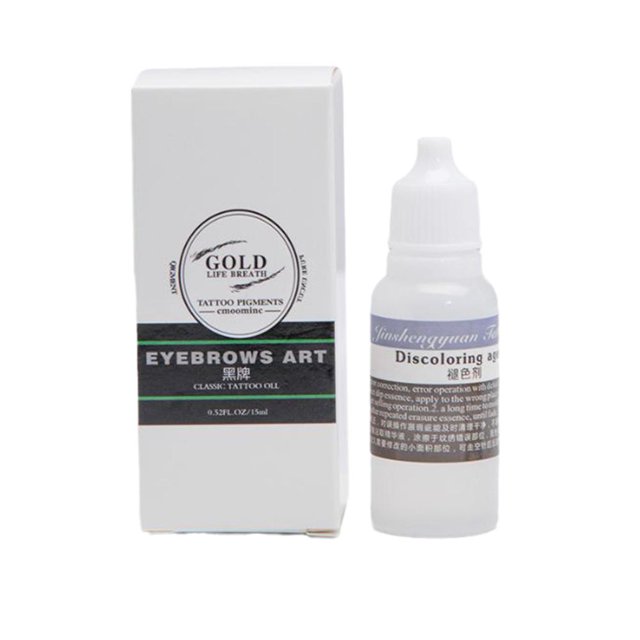 Crema para eliminar microblading 15 ml Maquillaje permanente Pigmento de maquillaje permanente M*