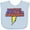 AE-Light Blue, variant on Inktastic These Fools Put My Cape on Backwards&reg; Superhero Boys or Girls Baby Bib
