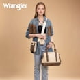 thumbnail image 5 of Wrangler 3Pcs Doctor Bag Sets for Women Top-Handle Satchel Bag with Cell Phone Handbags & Coin Purse, Tan, 5 of 7
