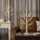 thumbnail image 5 of Set of 2-Vanthylit White Christmas Tree with Lights 2FT Tabletop Birch Tree with 24 Warm White LEDs Battery Operated Light up Twig Tree for Home Party, 5 of 5