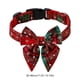 thumbnail image 3 of Festive Pet Dog Collar with Bells and Bows, Christmas Holiday Winter Party Decoration for Small Medium Dogs, Cute Soft Knitted Neckwear for Puppy Cat Photo Props, 3 of 6