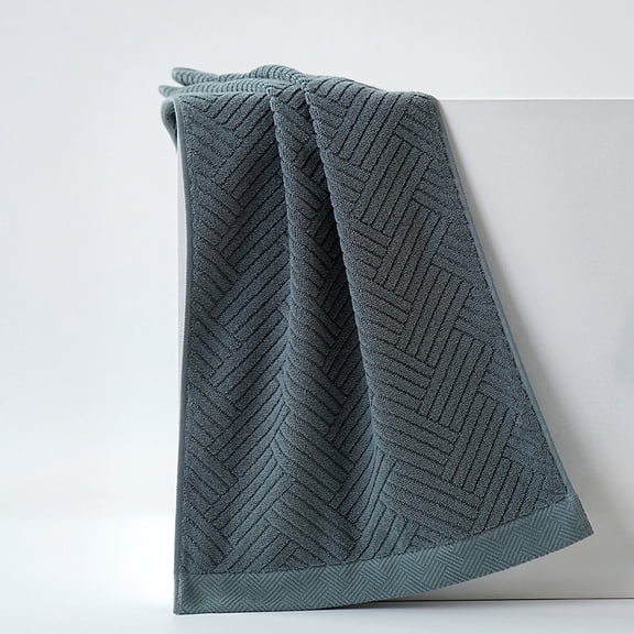 Namzi 4 Pc Grey Absorbent Towels, 34x74cm Pure Cotton Prime Towels, Ultra-Absorbent & Soft Bath Towels, Ideal Cotton Towels for Bathroom.