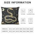 thumbnail image 5 of Throw Pillow Covers Moon Phases Pillow Covers Sun Moth Square Pillow Case Outdoor Modern Cushion Covers Decorative for Couch Sofa Living Room Gift, 5 of 5