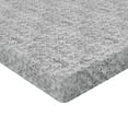 thumbnail image 4 of Ambesonne Vintage Fitted Sheet, Weathered Look Flower Star, Twin XL Size, Pale Grey Charcoal Grey, 4 of 5